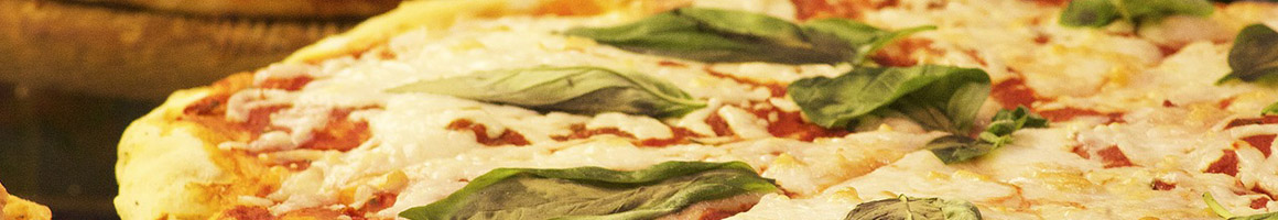 Eating Pizza at Olde Western Pizza Co restaurant in Blue Island, IL.
